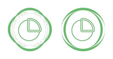 icono de vector de gráfico circular