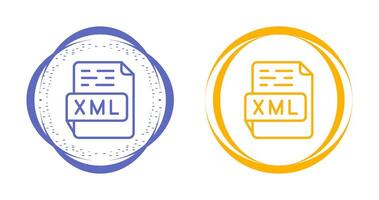 XML Vector Icon