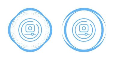 Video Record Circle Vector Icon