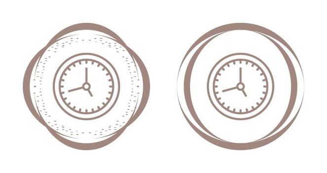 Clock Vector Icon