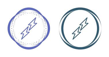 Lightning Vector Icon