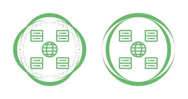 Content Delivery Network Vector Icon