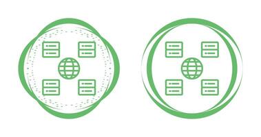 Content Delivery Network Vector Icon