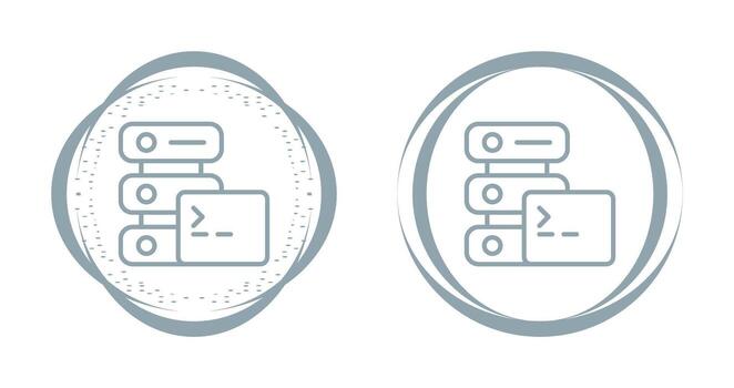 SSH Hosting Vector Icon