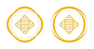 Cluster Server Vector Icon