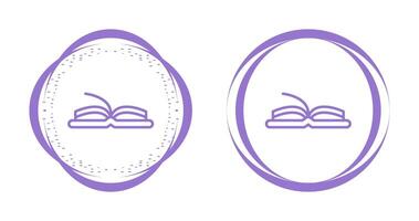 icono de vector de libro de lectura