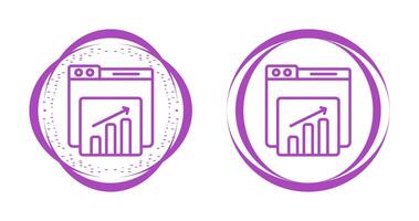 Website Statistics Vector Icon