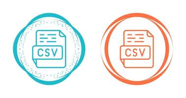 CSV Vector Icon