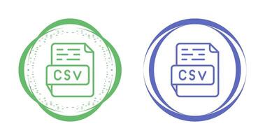 CSV Vector Icon