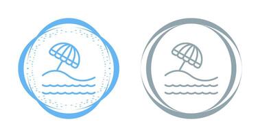 Beach Vector Icon