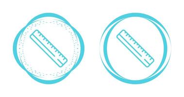 Straight Ruler Vector Icon