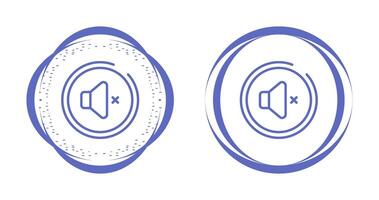 Mute Button Vector Icon