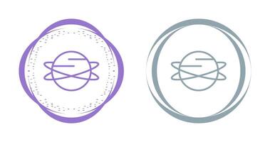 icono de vector de planeta