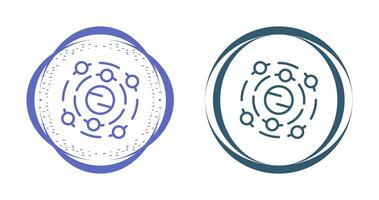 icono de vector de sistema solar