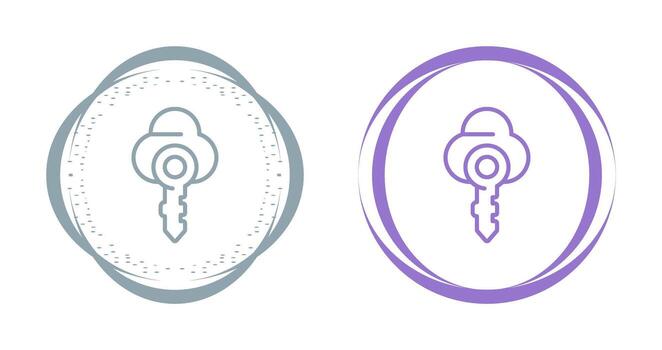 icono de vector de nube