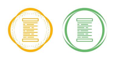 Right Alignment Vector Icon