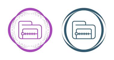 Zip File Vector Icon