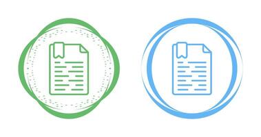 Document Vector Icon