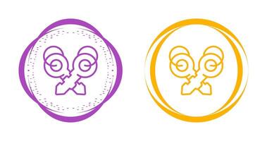 icono de vector de llaves