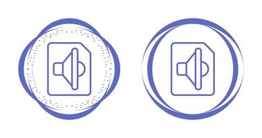 Audio File Vector Icon