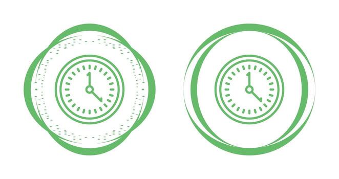Clock Vector Icon