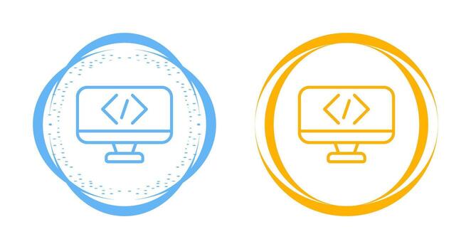 Coding Vector Icon