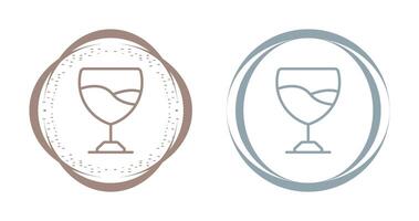 icono de vector de copa de vino