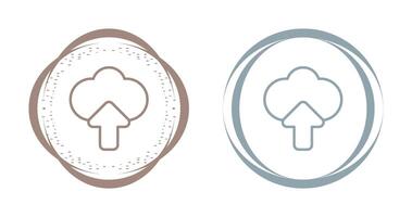 icono de vector de computación en la nube