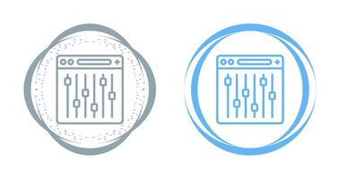 icono de vector de configuración