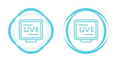 Live Stream Vector Icon