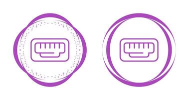 Ethernet Port Vector Icon