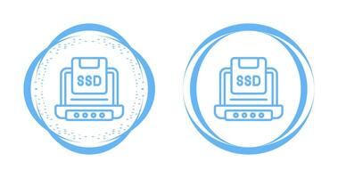 Solid State Drive Vector Icon