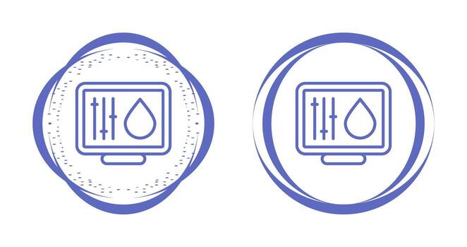 Desktop Computer Vector Icon