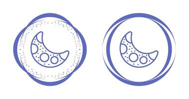 icono de vector de luna