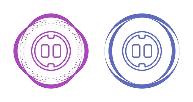 icono de vector de enchufe