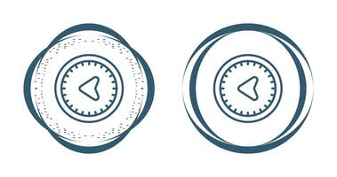 West Vector Icon
