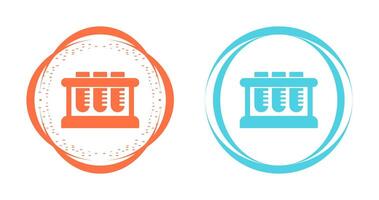 Test Tube Rack Vector Icon