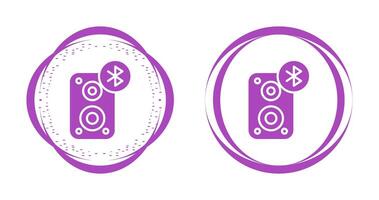 Portable Bluetooth Speaker Vector Icon