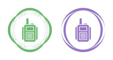 Hand crank radio Vector Icon