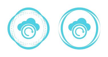 Cloud Backup Vector Icon