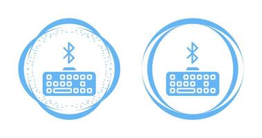 Bluetooth Keyboard Vector Icon