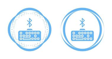 Bluetooth Keyboard Vector Icon