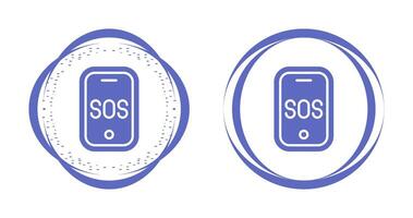 Emergency phone Vector Icon
