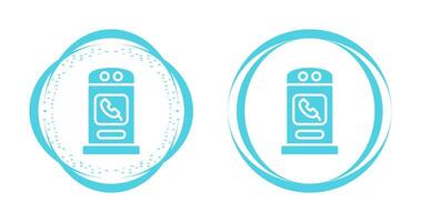 Phone Booth Vector Icon