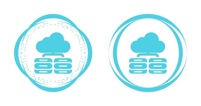 icono de vector de alojamiento web