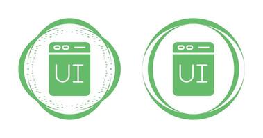 User Interface Design Vector Icon