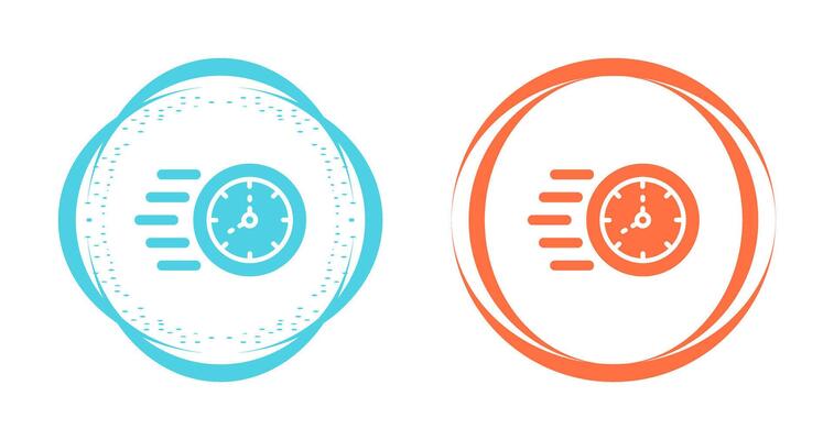 Time Fast Vector Icon