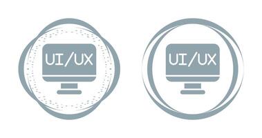 ux ui vector icono