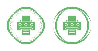 Document Print Vector Icon