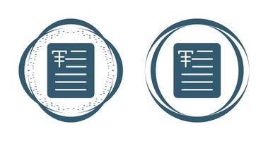 Document Strikethrough Vector Icon